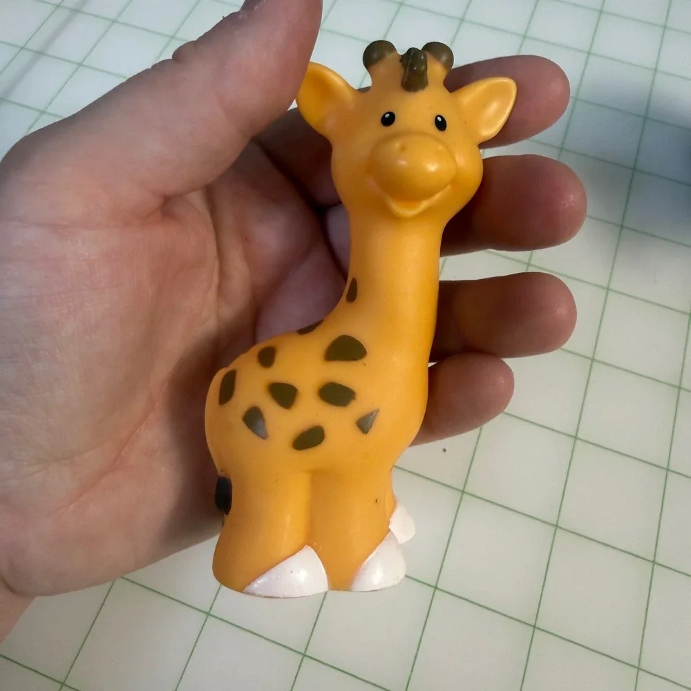 Fisher-Price Little People 2007 Zoo Safari Jungle Animal zebra elephant giraffe